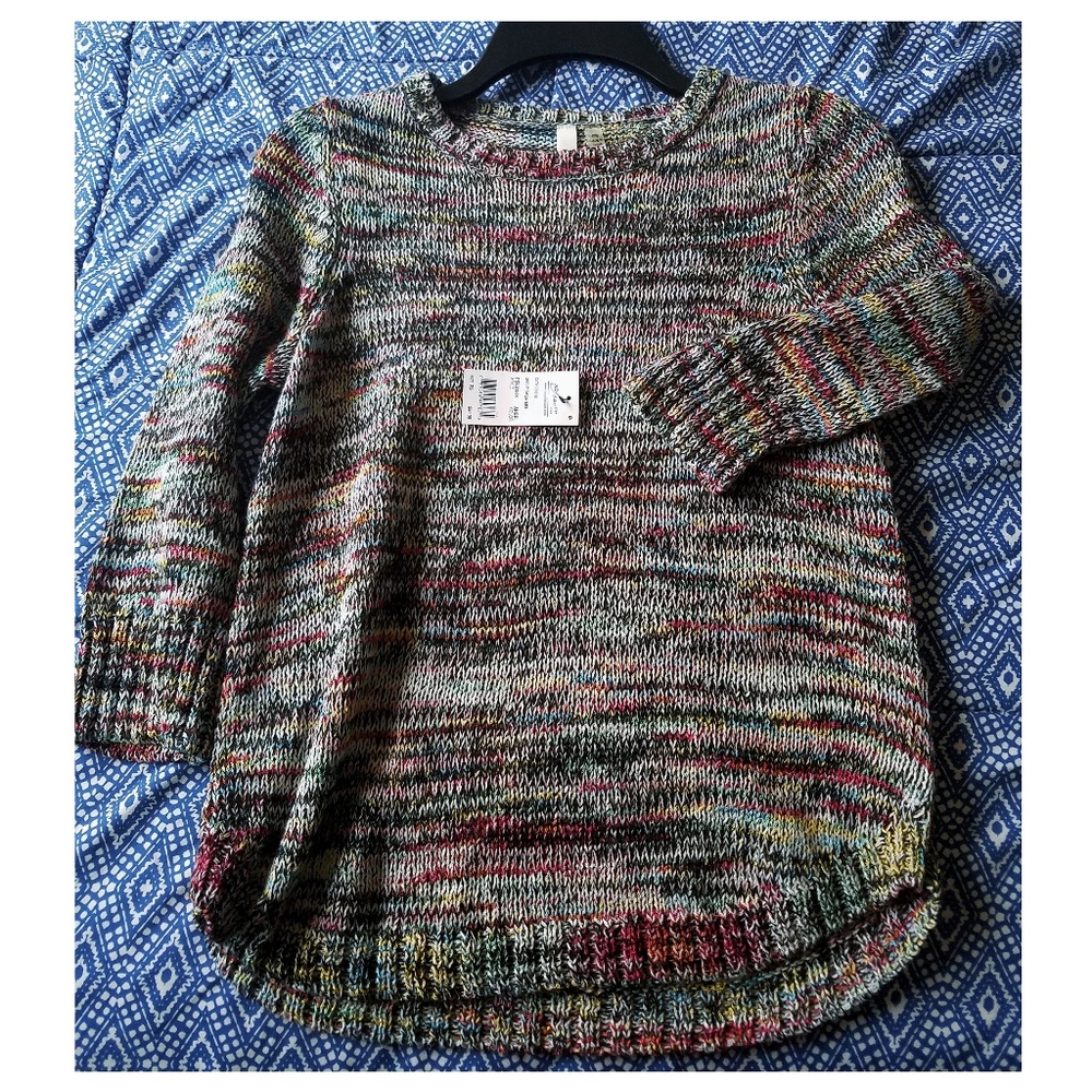 Colorful Knit Sweater